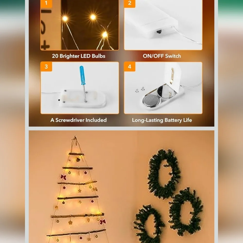 Brightown Fairy String Lights - 4 Pack